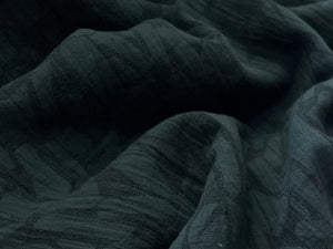 Weston Lagoon Blue Abstract Jacquard Blend    1/4 Metre Price