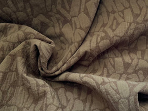 Weston Olive Green Abstract Jacquard Blend    1/4 Metre Price