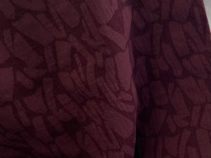 Weston Merlot Abstract Jacquard Blend    1/4 Metre Price