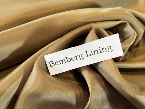 Olive Green 100% Bemberg Lining.    1/4 Metre Price