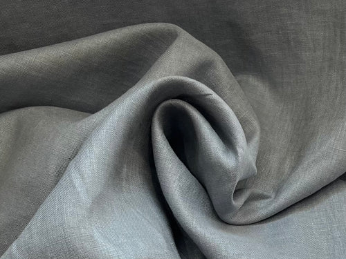 Dove Blue 100% Linen     1/4 Meter Price