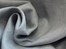 Load image into Gallery viewer, Dove Blue 100% Linen     1/4 Meter Price
