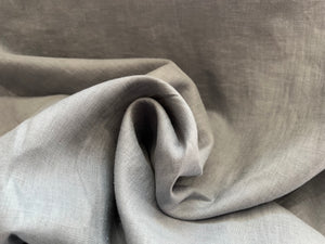 Dove Blue 100% Linen     1/4 Meter Price