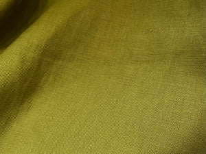 Pesto Green 100% Linen     1/4 Meter Price