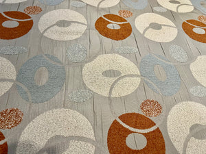 Circular Abstract Chenille 100% Polyester   1/4 Meter Price