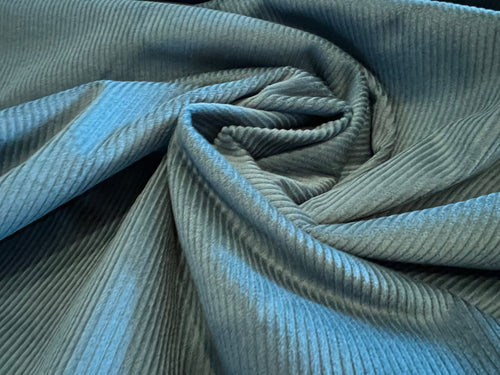 Bluestone Wide Wale Corduroy 98% Cotton 2% Spandex.    1/4 Metre Price