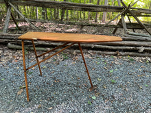 Load image into Gallery viewer, Small Antique Ironing Board Table