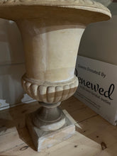 Load image into Gallery viewer, Carved Stone Urn Centre Table