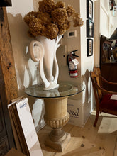 Load image into Gallery viewer, Carved Stone Urn Centre Table
