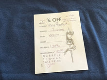 Load image into Gallery viewer, #1941 Navy Blue 48% polyester 48% cotton 4% spandex rib knit Remnants 2x avail.
