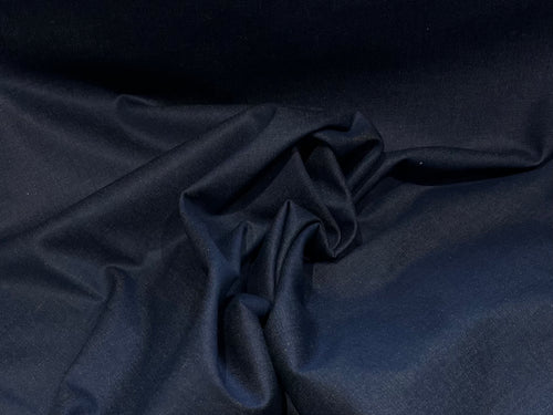 Blue & Yellow Shot  80% Cotton 18% Polyester 2% Spandex Denim.     1/4 Metre Price