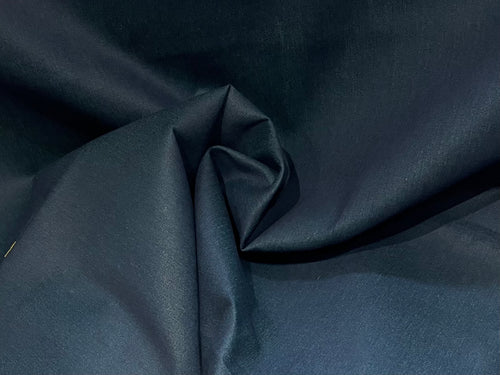 Blue & Green Shot  80% Cotton 18% Polyester 2% Spandex Denim.     1/4 Metre Price
