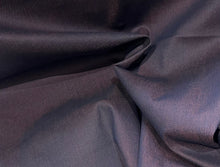 Load image into Gallery viewer, Blue &amp; Orange Shot  80% Cotton 18% Polyester 2% Spandex Denim.     1/4 Metre Price