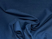 Load image into Gallery viewer, Denim Blue Stretch Knit 56% Cotton 34% Poly 10% Spandex  1/4 Metre Price