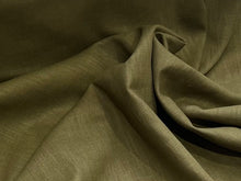 Load image into Gallery viewer, Scotland Green 100% Linen     1/4 Meter Price
