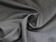 Load image into Gallery viewer, Cement Grey 100% Linen     1/4 Meter Price