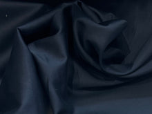 Load image into Gallery viewer, Midnight Navy 100% Cotton Shirting.    1/4 Metre Price