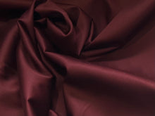 Load image into Gallery viewer, Bordeaux 100% Cotton Shirting.    1/4 Metre Price