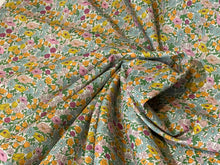 Load image into Gallery viewer, Multi Poppy Forrest Liberty of London 100% Cotton Tana Lawn     1/4 Meter Price