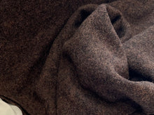 Load image into Gallery viewer, Brown Mix Boiled 100% Wool Coating    1/4 Meter Price
