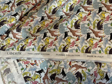 Load image into Gallery viewer, Liberty Tana Lawn Queue to the Zoo 100% Cotton.    1/4 Meter Price