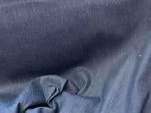 Load image into Gallery viewer, Dark Blue Mix 70% Cotton 28% Polyester 2% Elastane Denim.     1/4 Metre Price