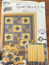 Load image into Gallery viewer, Simplicity Pattern #9976 Quilt Block Club