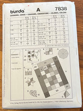 Load image into Gallery viewer, Burda Pattern #7838 Decor Pattern