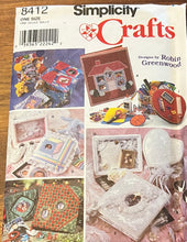 Load image into Gallery viewer, Simplicity Pattern #8412 Accessories Pattern