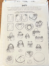 Load image into Gallery viewer, Simplicity Pattern #9471 Crafts Accessories Pattern