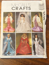 Load image into Gallery viewer, McCalls Pattern #3138 Barbie Clothing Pattern