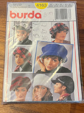 Load image into Gallery viewer, Burda Pattern #4163 Hat Pattern