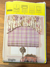 Load image into Gallery viewer, Simplicity Pattern #9986 Roman Blind Pattern