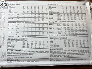 New Look Pattern #6530 Size 8 -18