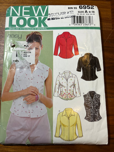 New Look Pattern #6952 Size 8 -18