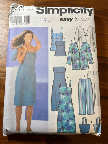 Simplicity Pattern #5499 Size 14- 20