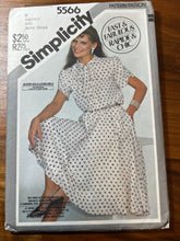 Load image into Gallery viewer, Vintage Simplicity Pattern #5566 Size 10-14