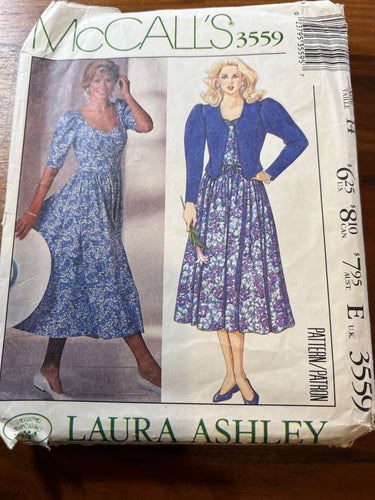 McCall's Pattern #3559 Size 14