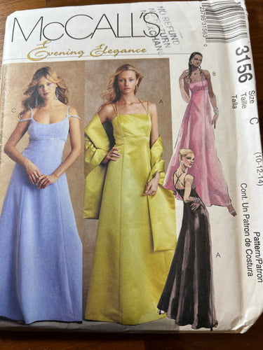 McCall's Pattern #3156 Size 10-14