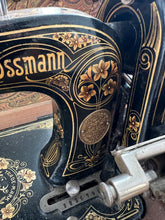 Load image into Gallery viewer, RARE Frister &amp; Rossmann Antique Sewing Machine and Case