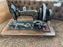 Load image into Gallery viewer, RARE Frister &amp; Rossmann Antique Sewing Machine and Case