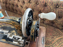 Load image into Gallery viewer, RARE Frister &amp; Rossmann Antique Sewing Machine and Case