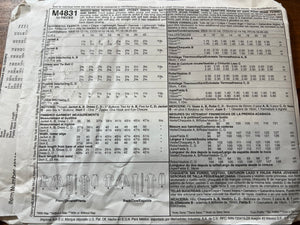 McCall's Pattern #4831 Size 10-16