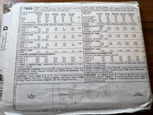 Load image into Gallery viewer, McCall&#39;s Pattern #7895 Size X-small - Medium