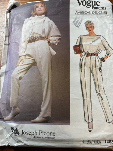 Vintage Vogue #1488 Size 10