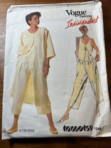 Vintage Vogue #1546  Size 12