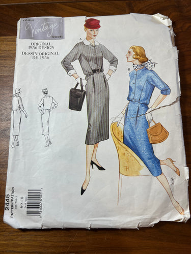 Vintage Vogue #2445  Size 6-8-10