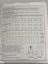 Load image into Gallery viewer, The Classics Pattern #102 Blazer/Jacket Pattern Size 12-24