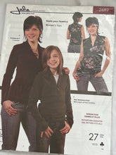 Load image into Gallery viewer, Jalie Pattern #2682  Stretch Top