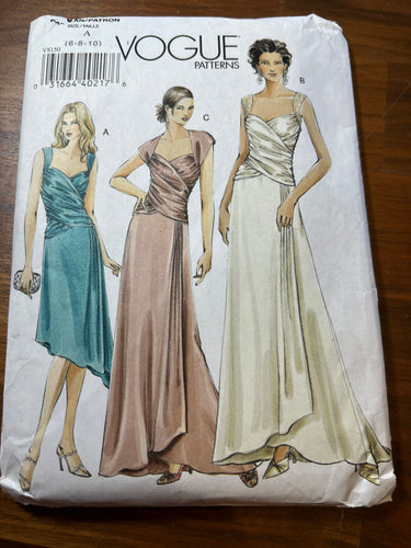 Vintage Vogue #8150 Size 6-8-10